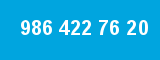 986 422 76 20 986 422 76 20